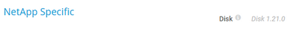 NetApp Specific NetApp Specific